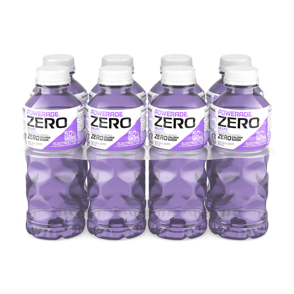POWERADE Grape Zero Sugar · Bebida · 8 botellas de 591 ml