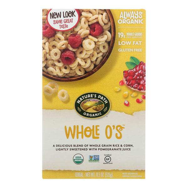 Nature's Path Organic Whole O's · Cereal · 326 g · caja