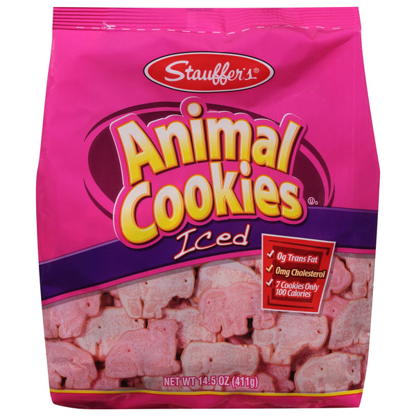 Stauffer's Animal Iced · Galletas · 411 g · bolsa
