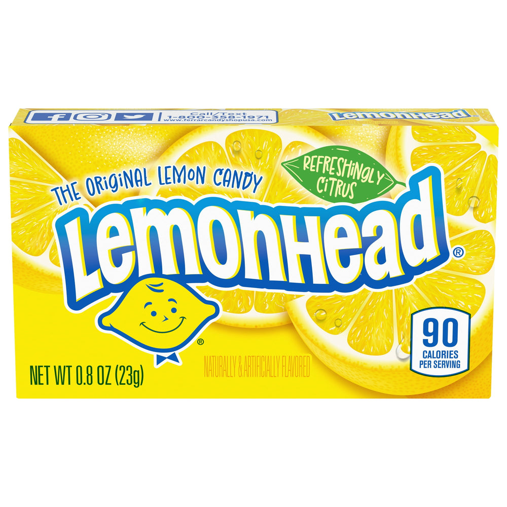 Lemonhead Lemon Theater · Caramelos · 23 g · caja