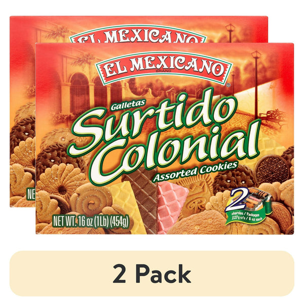 El Mexicano Surtido Colonial Galletas Assorted · Galletas · 2 pack de 454 g