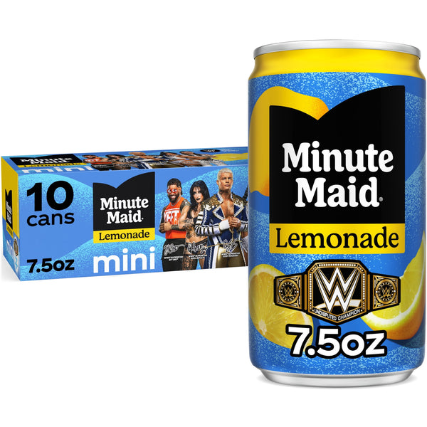 Minute Maid Lemonade · Bebida · 10 latas de 222 ml