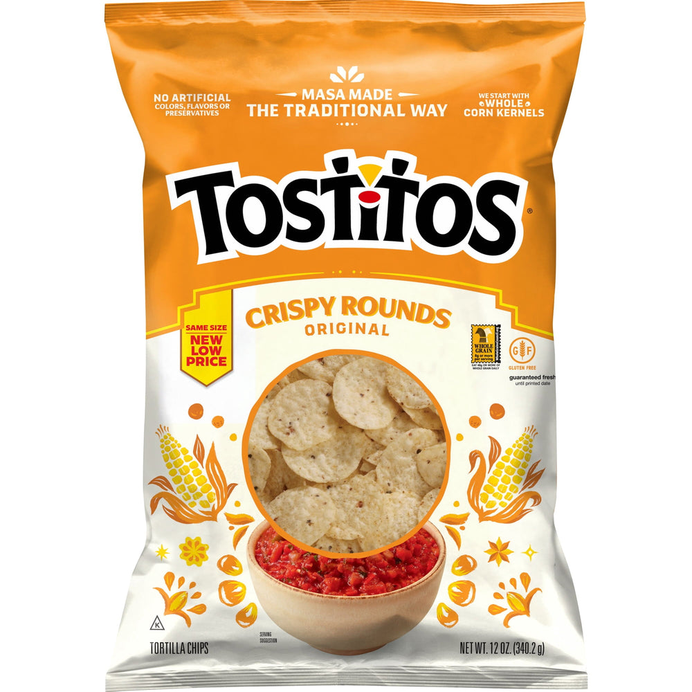 Tostitos Rounds · Totopos · 340 g · bolsa