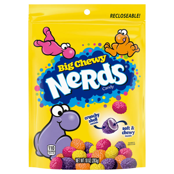 Nerds Big Mixed Fruit · Caramelos · 283 g · bolsa