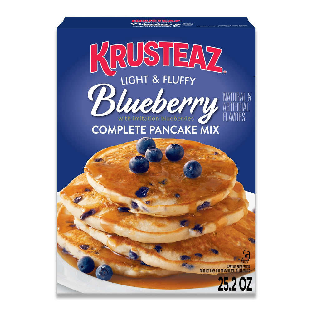 Krusteaz Light and Fluffy Blueberry Complete Waffle · Mezcla para hornear · 714 g · caja