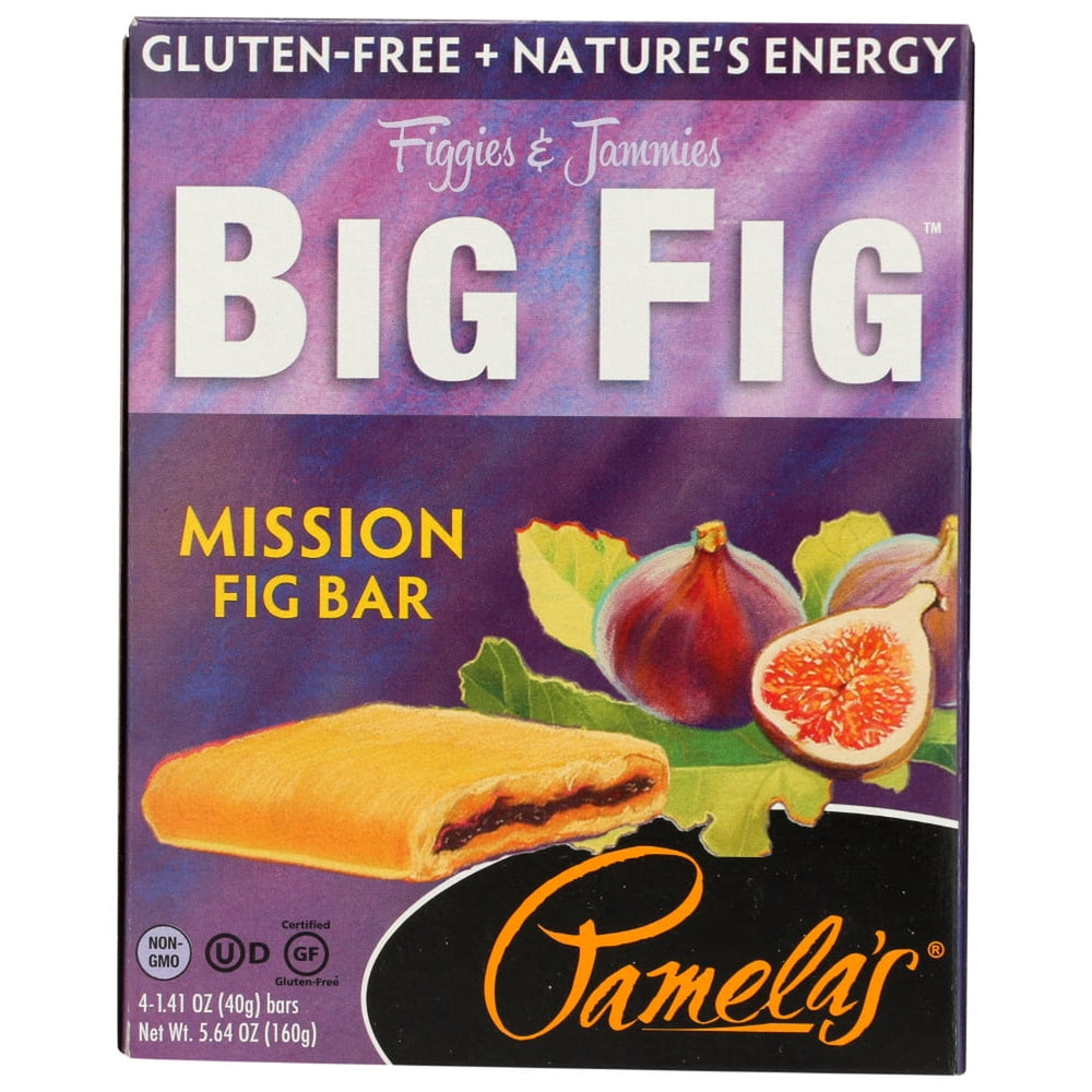 Pamela's Products - Big Fig Bar - Mission Fig Gluten-Free · Pastelitos · 160 g
