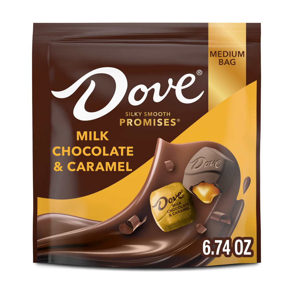 Dove Promises Milk Chocolate & Caramel · Caramelos · 191 g · bolsa