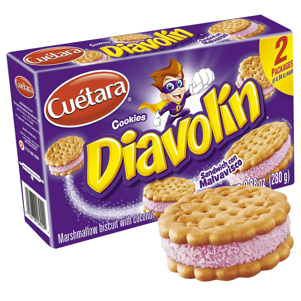 Cuétara Diavolin Marshmallow Sandwich · Malvaviscos · 280 g