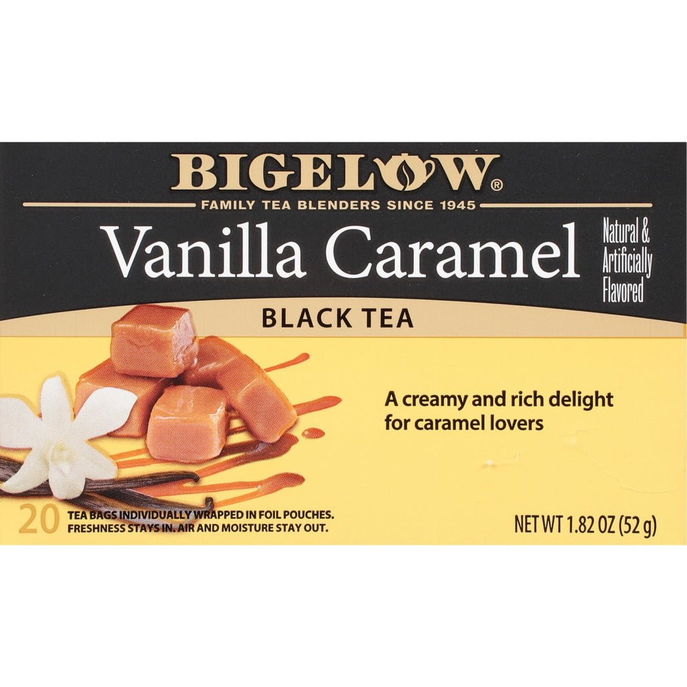 Bigelow Vanilla Caramel Black Tea · Té · 20 pzas