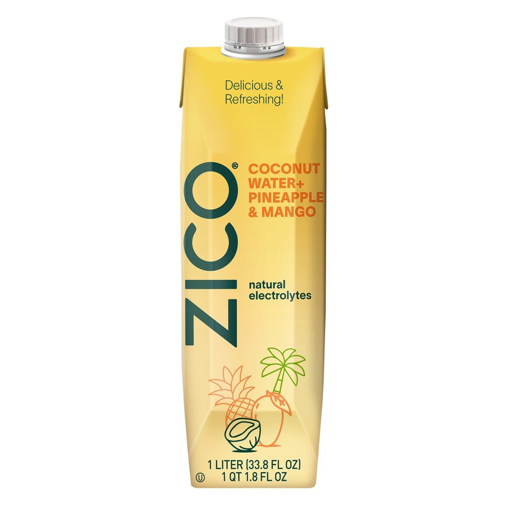 ZICO Pineapple Mango Coconut Water 100% Juice · Bebida · 1000 ml