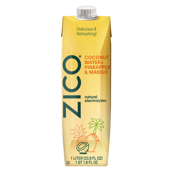 ZICO Pineapple Mango Coconut Water 100% Juice · Bebida · 1000 ml