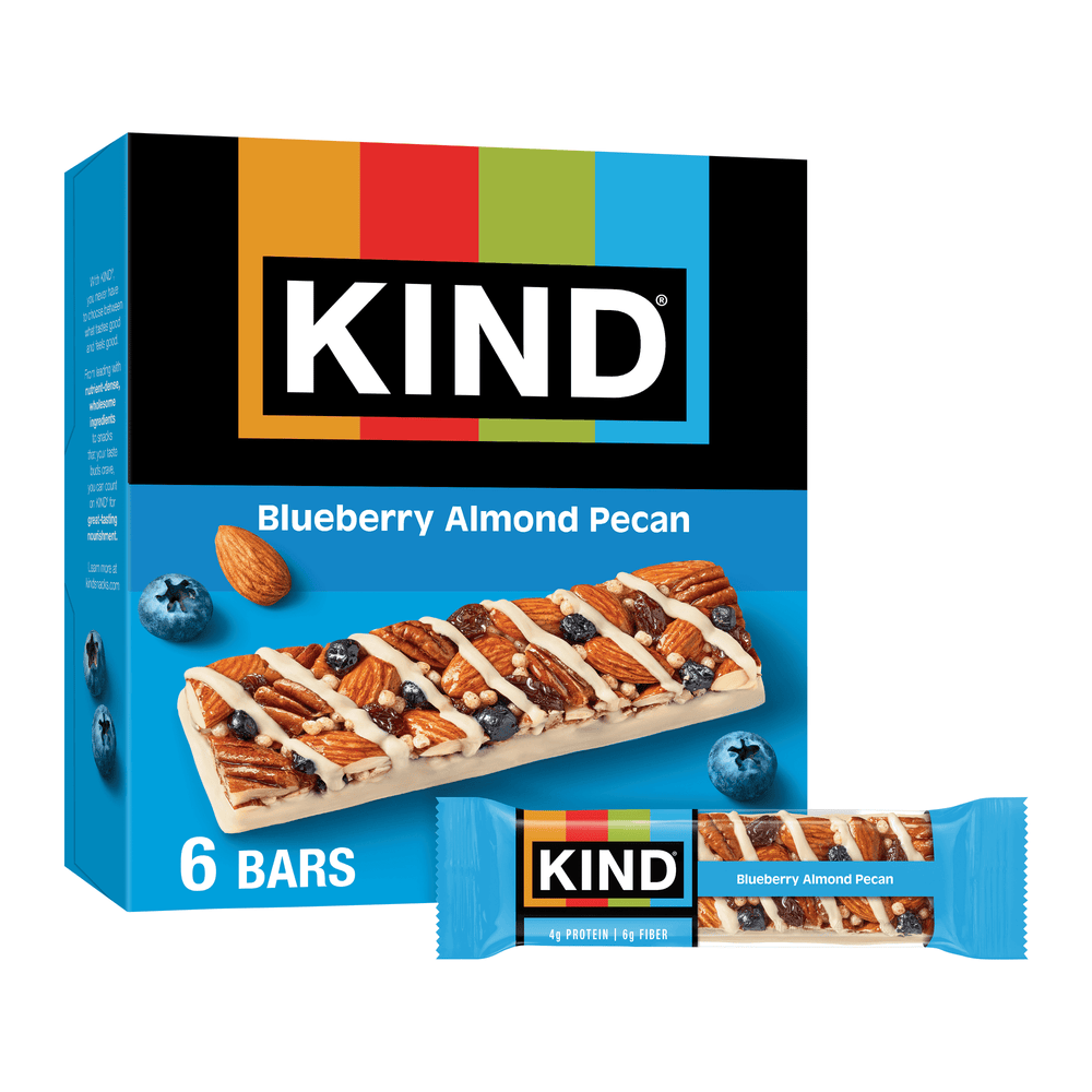 KIND Blueberry Almond Pecan · Barra · 6 pzas de 40 g