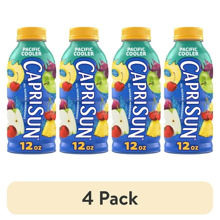 Capri Sun Pacific Cooler Mixed Fruit · Bebida · 4 botellas de 340 g