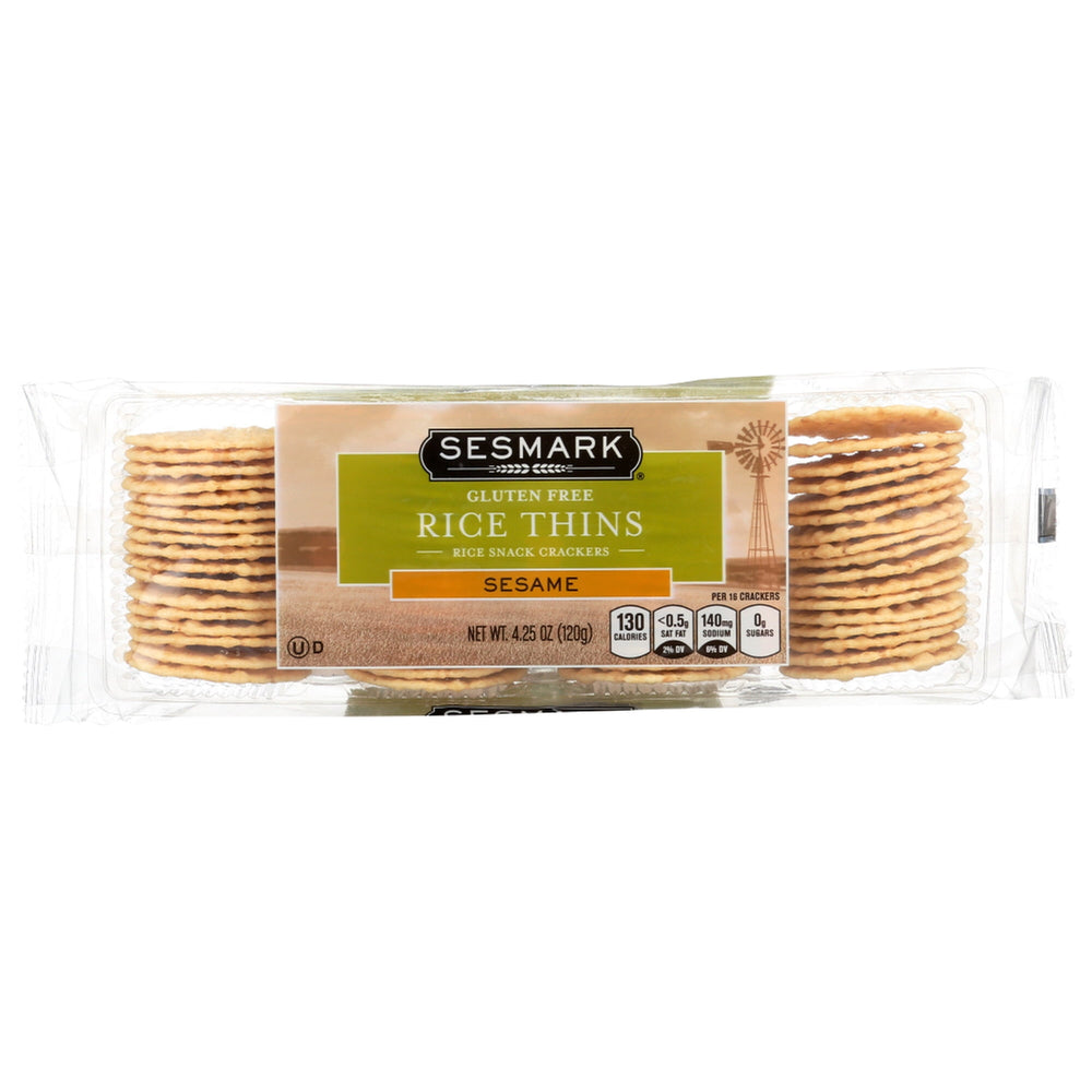 Sesmark Foods Rice Thins Sesame · Galletas saladas · 120 g