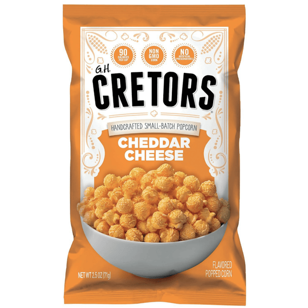G.H. Cretors Cheddar Cheese Corn · Palomitas · 184 g