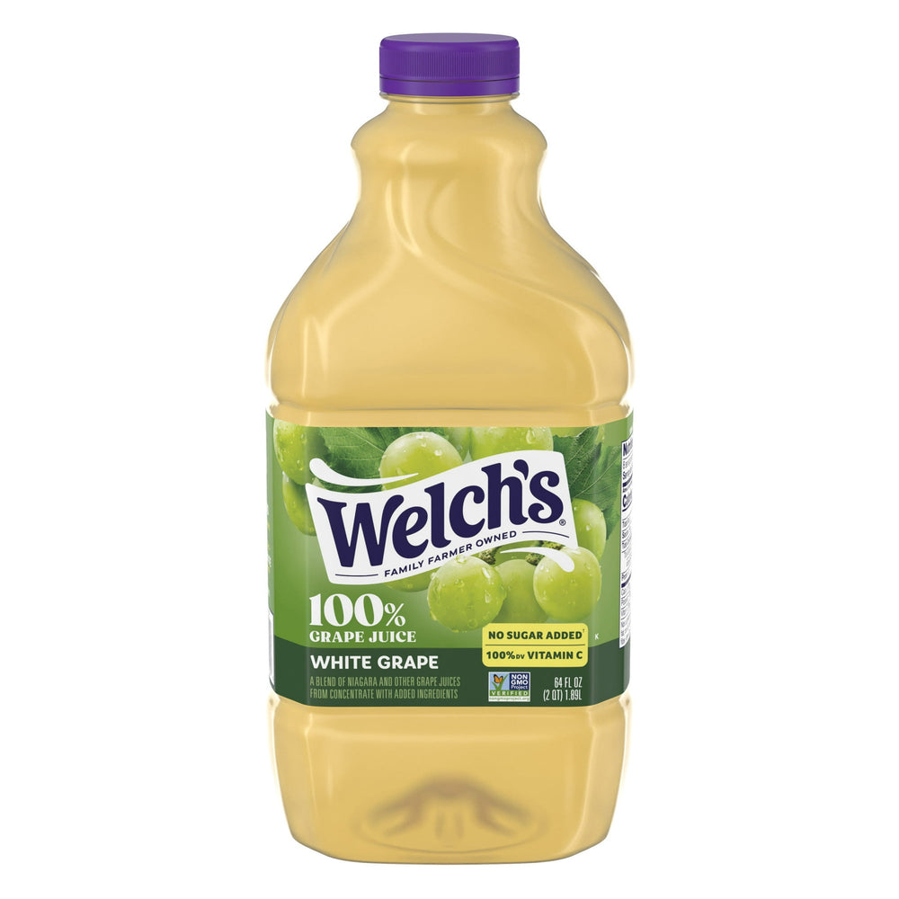 Welch's 100% Grape Juice White Grape · Bebida · 1.89 L · botella