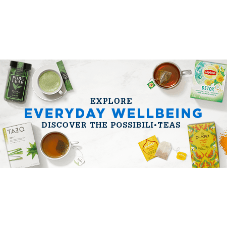 Discover the Possibili-Teas with Well-being Collection · Té