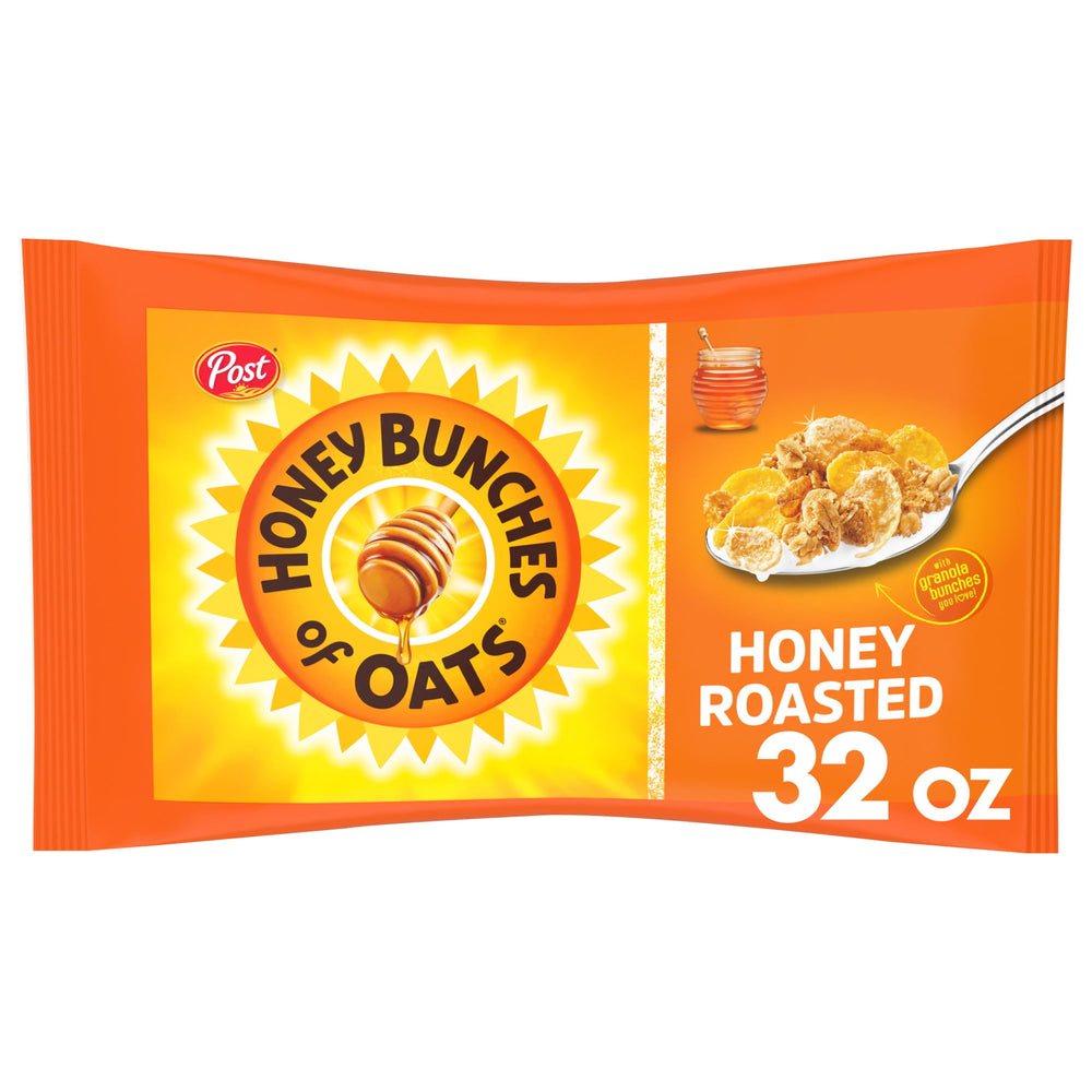 Honey Bunches of Oats Honey Roasted Bag with Oats · Granola · 907 g · bolsa