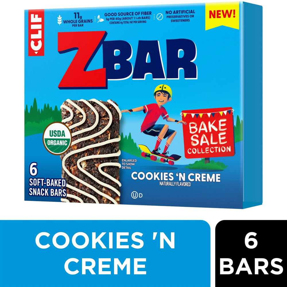 Zbar 'N Creme Soft- Energy Organic · Barras · 6 pzas