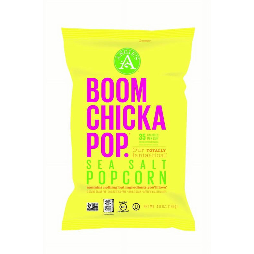 Angie’s BOOMCHICKAPOP Sea Salt · Palomitas · 136 g · bolsa