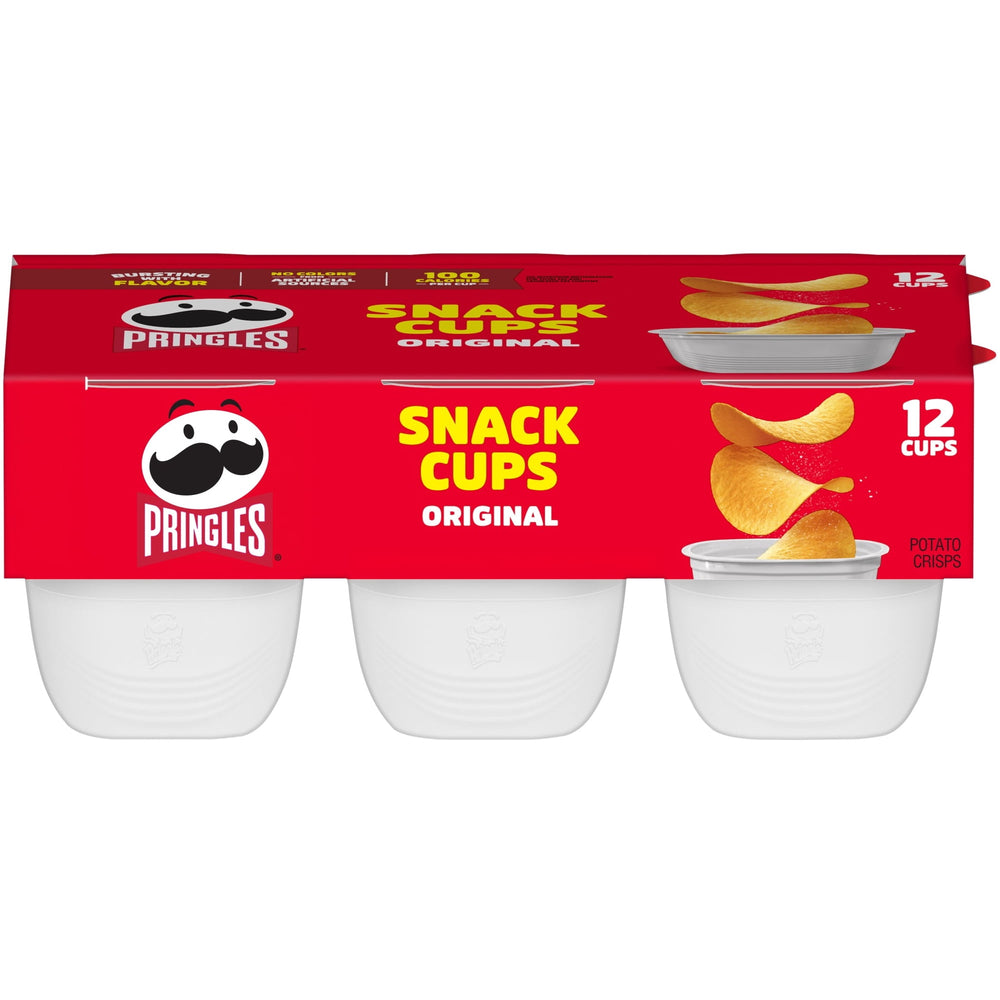Pringles Potato Crisps Cups · Papas · 227 g · vasos