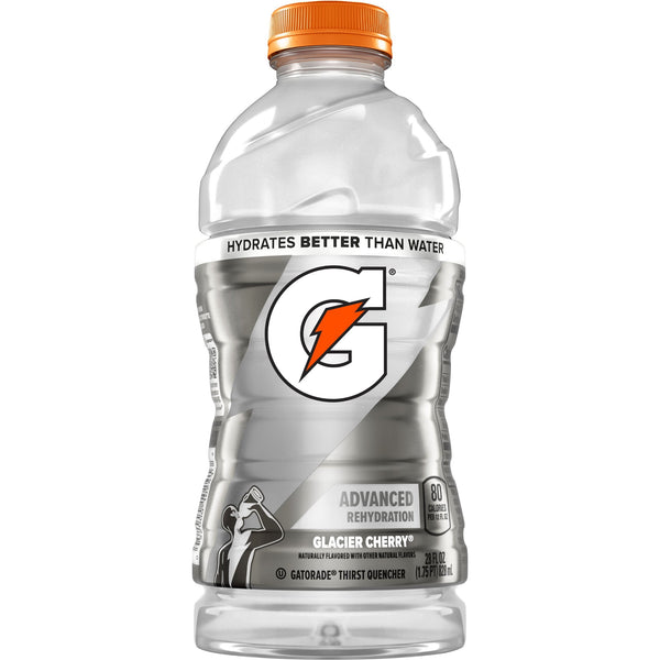 Gatorade Frost Thirst Quencher Glacier Cherry · Bebida · 828 ml · botella