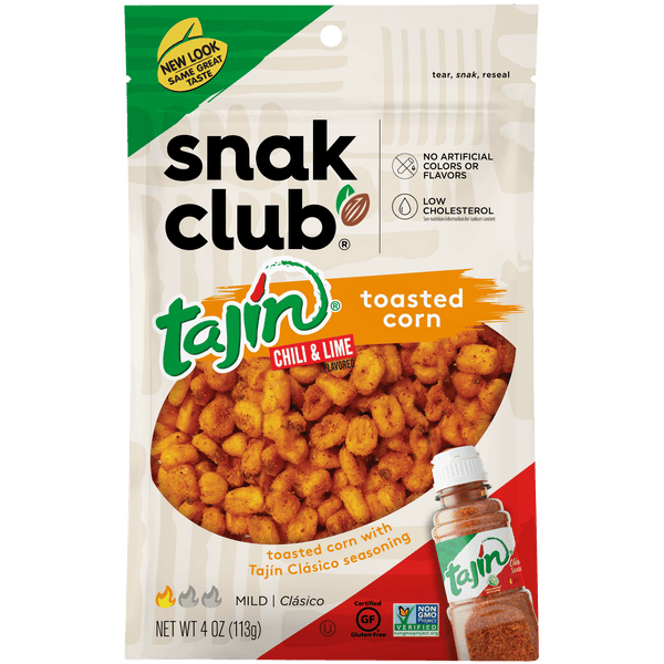 Snak Club Tajin Toasted Corn · Frituras · 113 g
