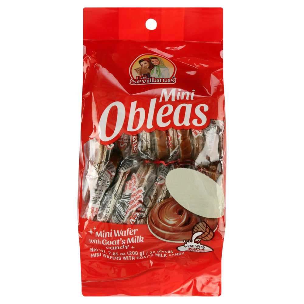 Las Sevillanas Mini Wafer with Goat Milk · Galletas · 20 pzas de 200 g