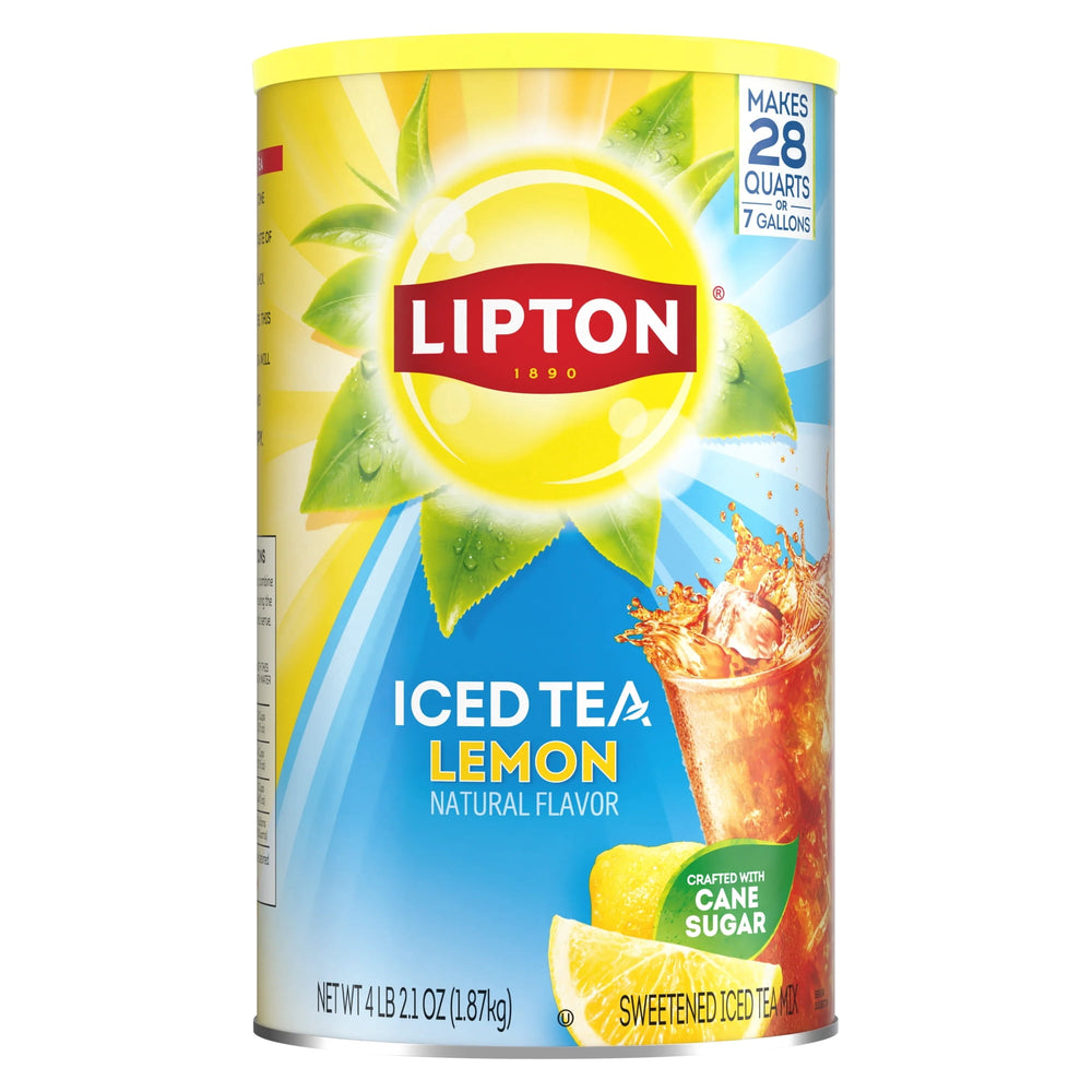 Lipton Lemon Mix 28 Quarts · Té