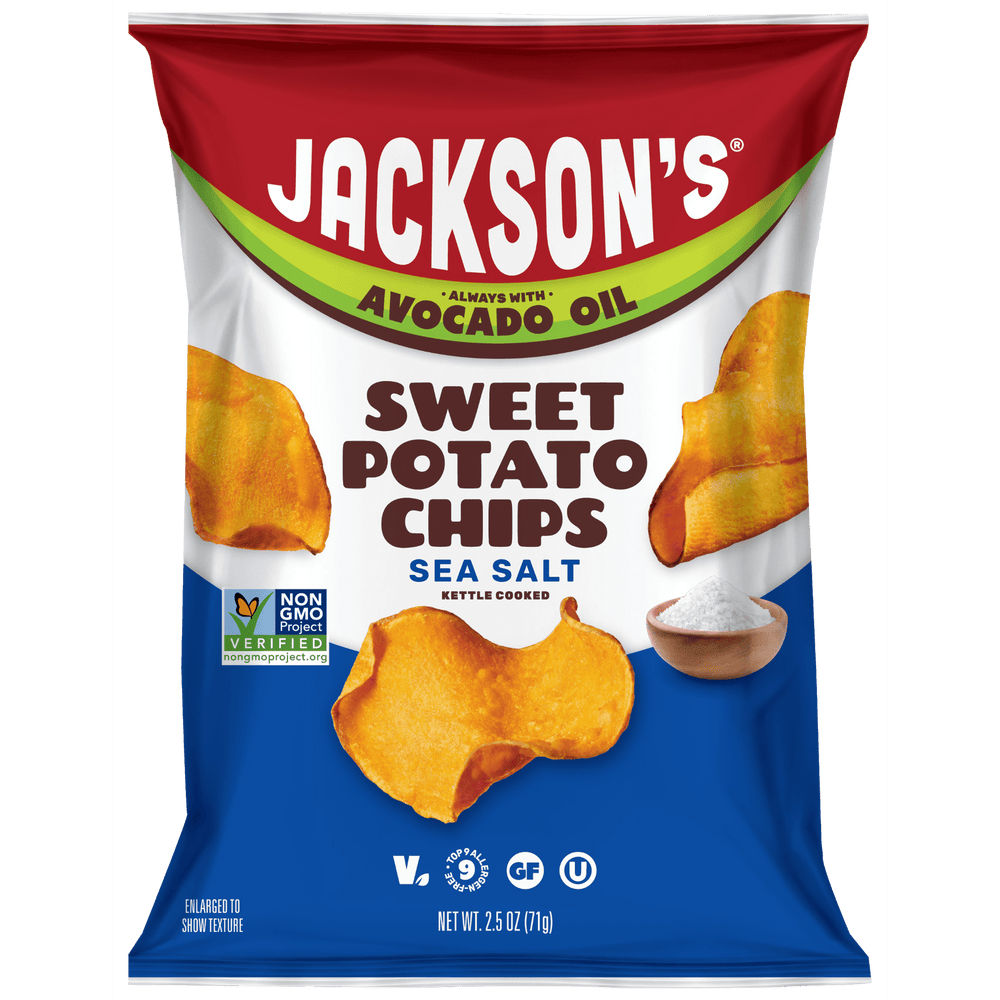 Jackson's Sea Salt Sweet Avocado Oil · Papas · 71 g