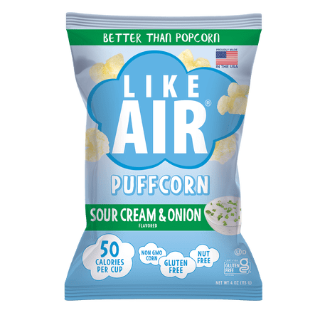 Like Air Puffcorn Sour Cream & Onion · Palomitas · 113 g · bolsa
