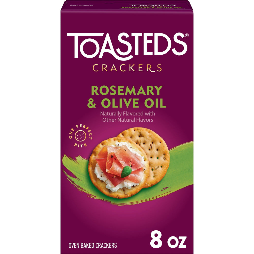 Toasteds Rosemary and Olive Oil Party · Galletas saladas · 227 g