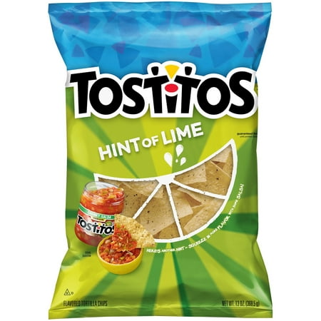 Tostitos Hint Of Lime · Totopos · 369 g · bolsa