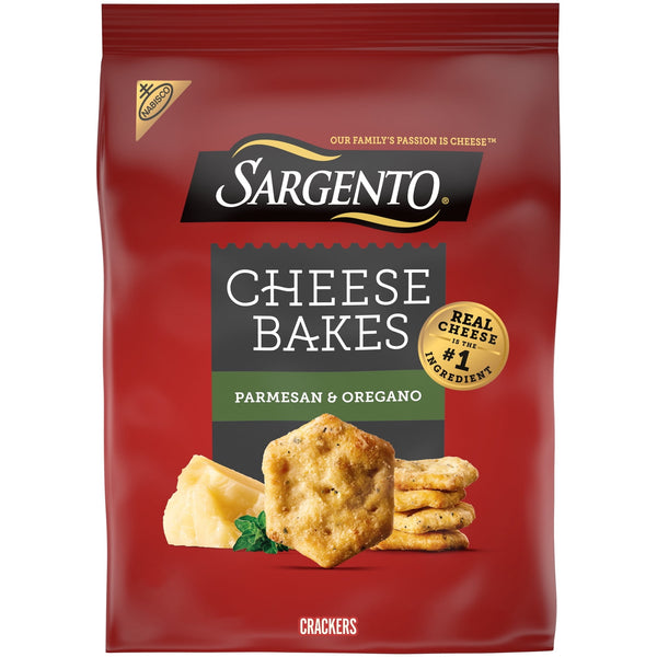 Sargento® Cheese Bakes Parmesan and Oregano · Galletas saladas · 128 g