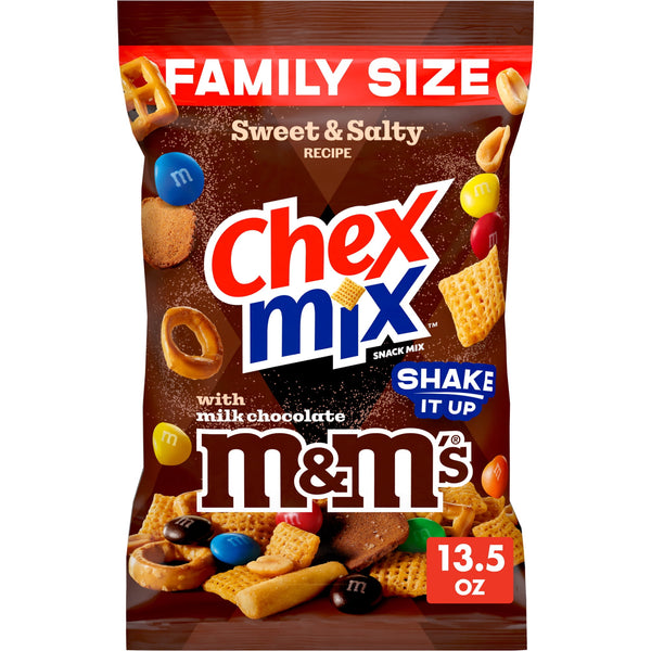 Chex Mix Sweet and Salty Mix with M&Ms Milk Chocolate · Caramelos · 383 g