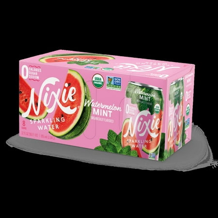 Nixie Watermelon Mint · Agua mineral · 355 ml