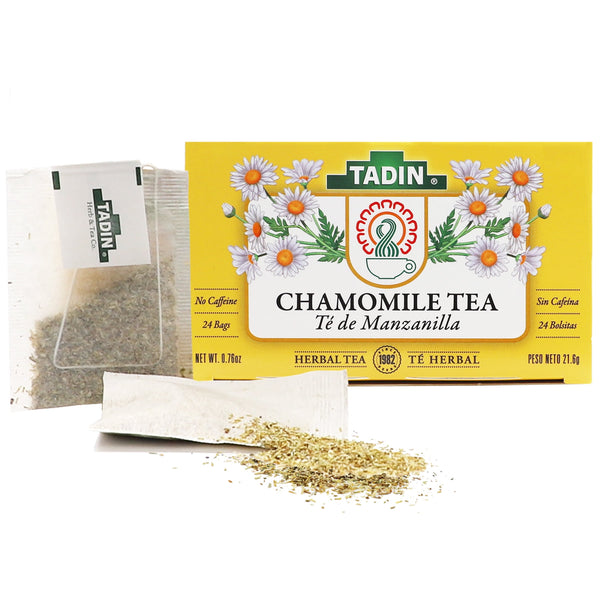 Tadin Chamomile Herbal Tea Bags with Chamomile Extracts · Té · 24 pzas · 2.15 kg