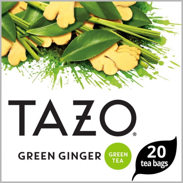 Tazo Green Ginger Tea bags Green tea · Té · 20 pzas