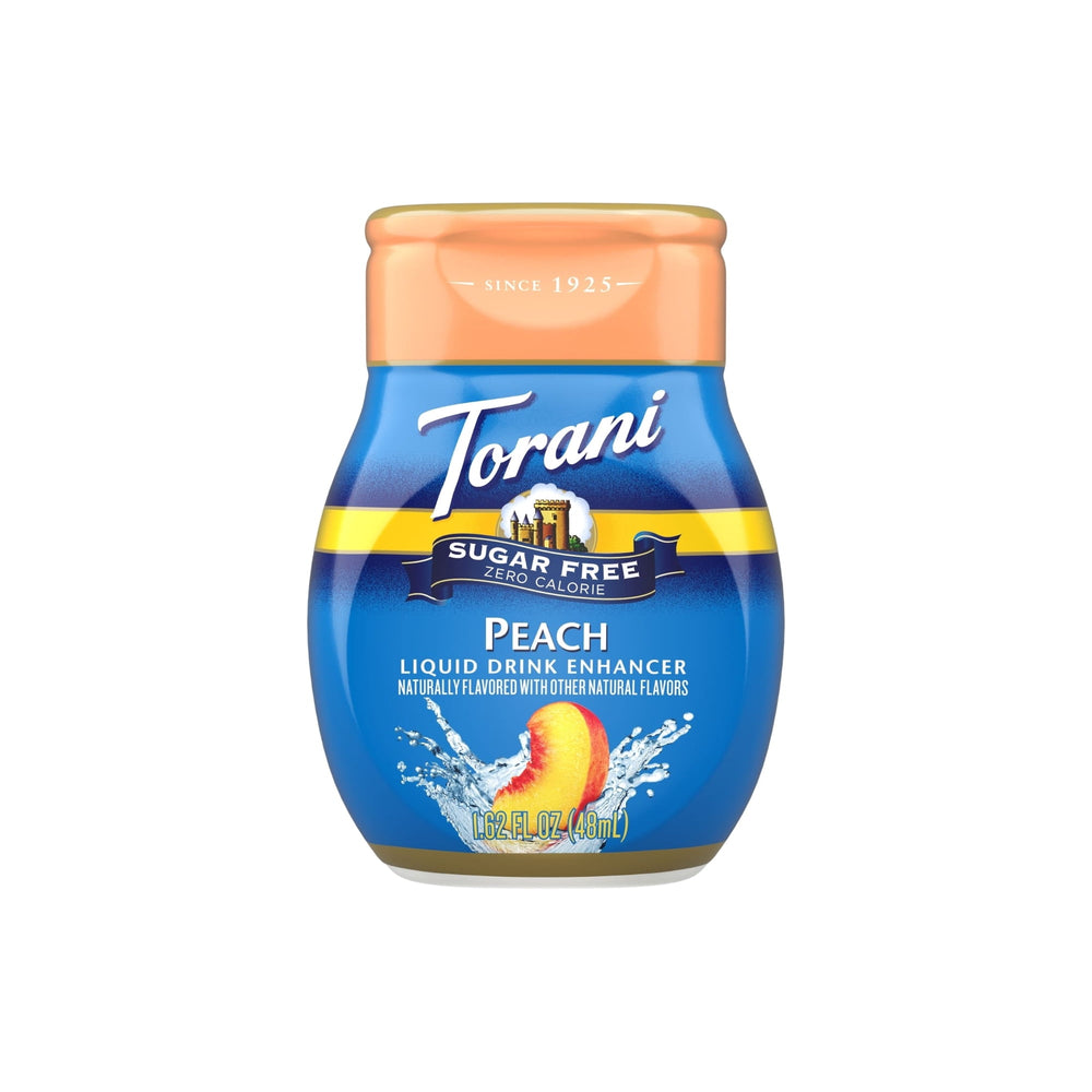 Torani Peach Liquid Drink Enhancer Sugar Free · Bebida · 48 ml