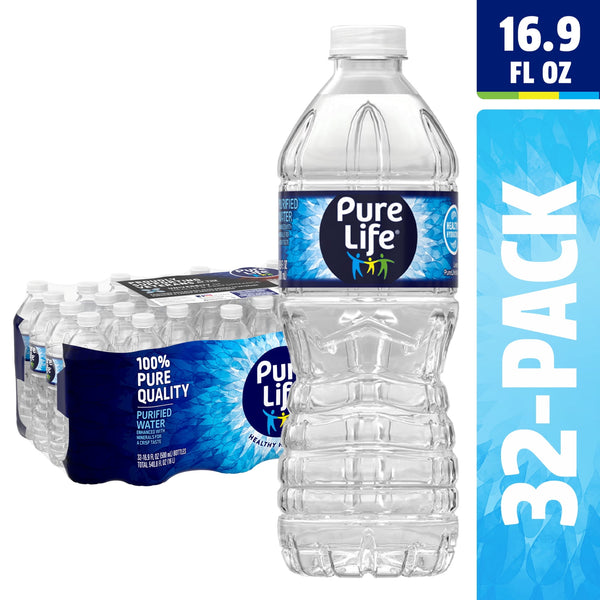 Pure Life Purified Water · Bebida · 32 botellas · 500 ml