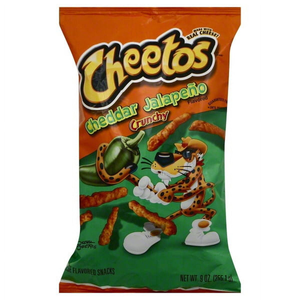 Cheetos Cheddar Jalapeño Cheese · Frituras · 255 g