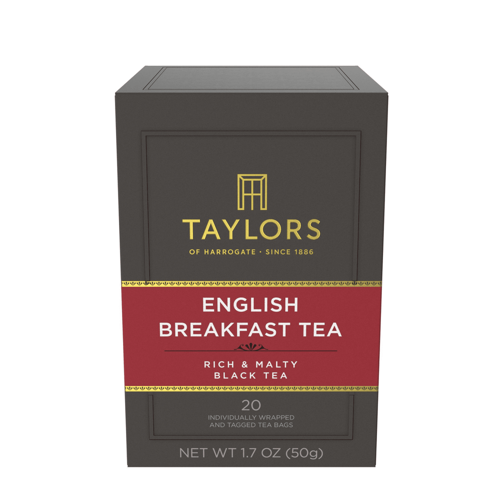 Taylors of Harrogate English Breakfast · Té · 20 pzas