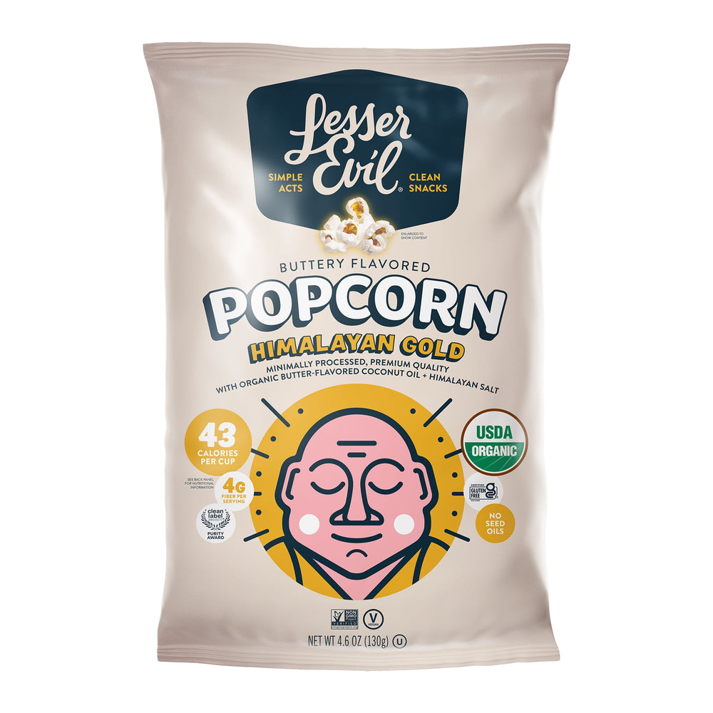 LesserEvil Himalayan Gold Organic · Palomitas · 130 g