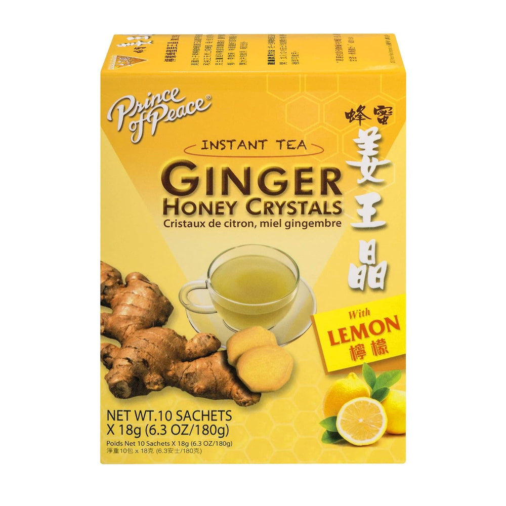 Prince of Peace - Instant Tea Ginger Honey Crystals · Té