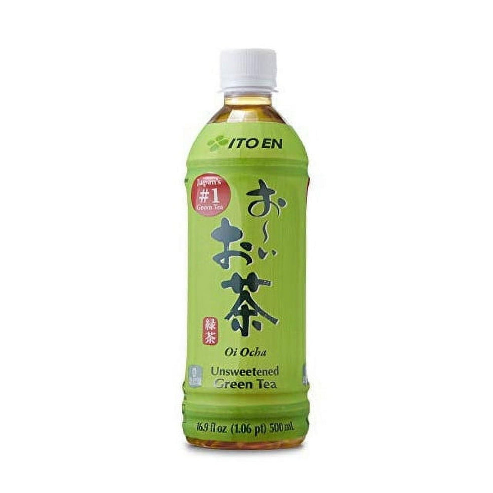 ITO EN Oi Ocha Green Tea Unsweetened Bottled Tea · Té · 4 pack de 500 ml