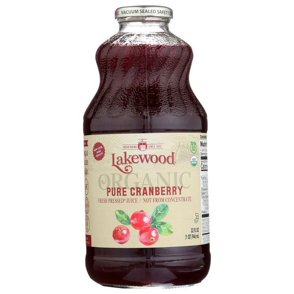 Lakewood Organic Pure Cranberry Juice · Bebida · 946 ml