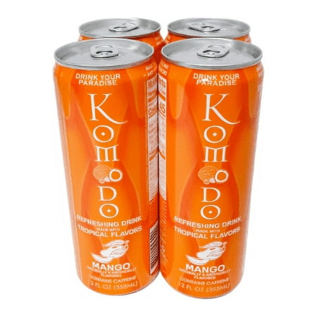 Komodo Mango ( · Bebida energética · 4 pack