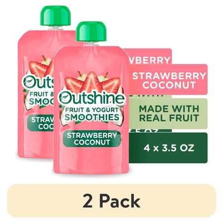 Outshine Fruit and Yogurt Smoothie Strawberry Coconut · Avena y hot cakes · 2 pack de 99 g