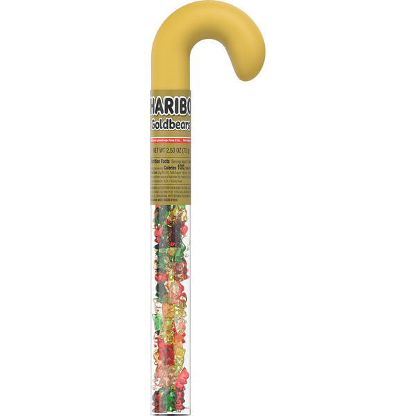 Haribo Holiday Filled Tube Goldbears · Gomitas · 72 g