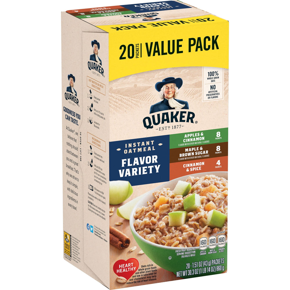 Quaker Variety · Cereal · 20 sobres
